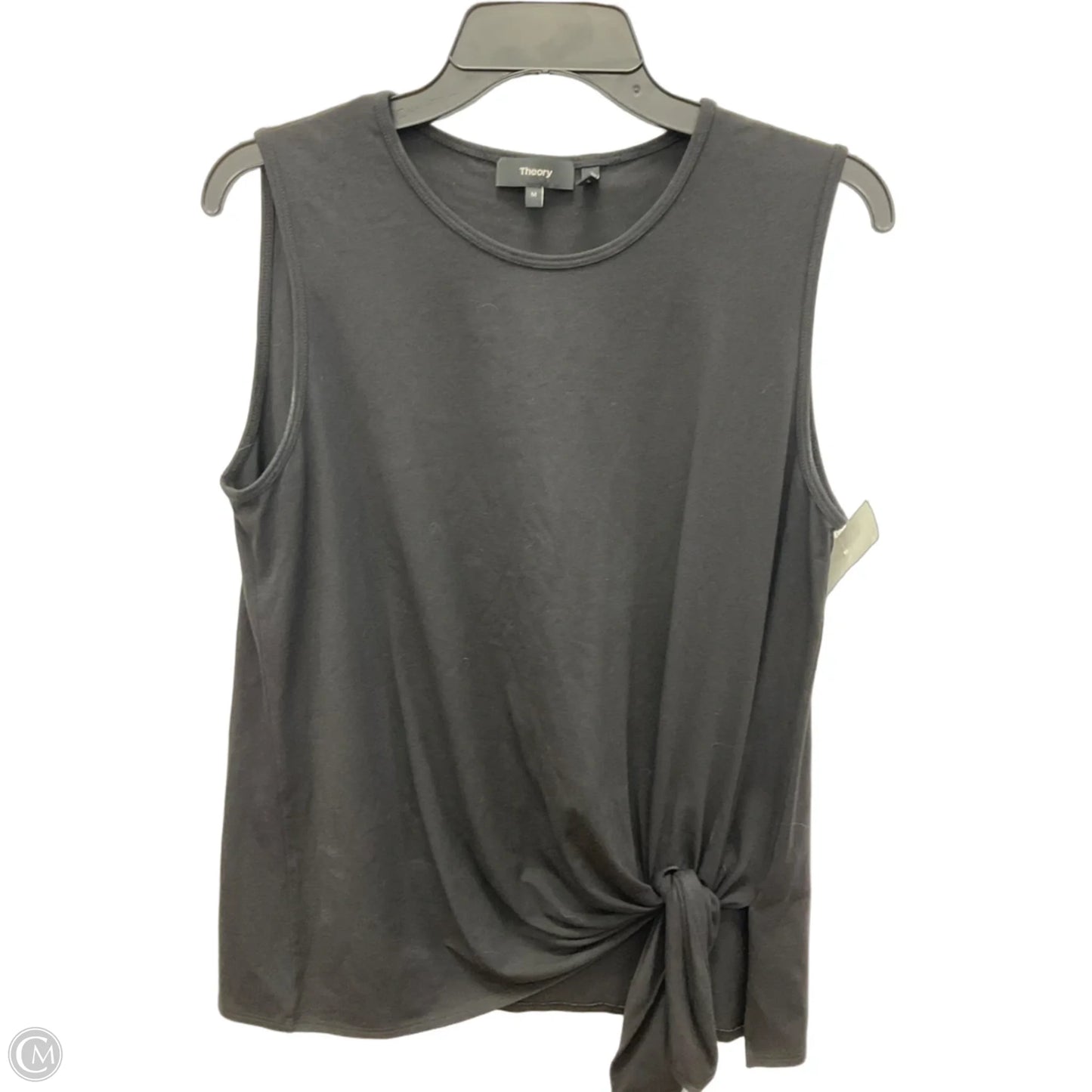 Top Sleeveless By Theory In Black, Size: M