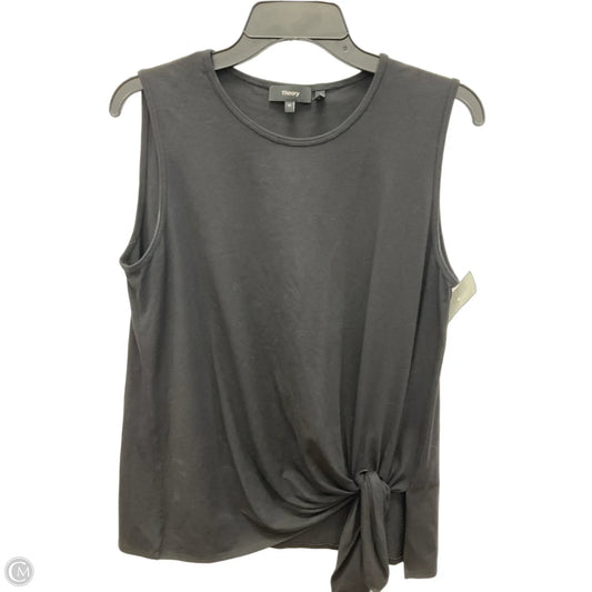 Top Sleeveless By Theory In Black, Size: M