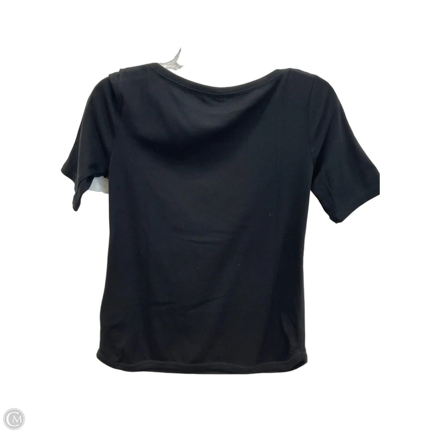 Top Short Sleeve By Talbots In Black, Size: Xs