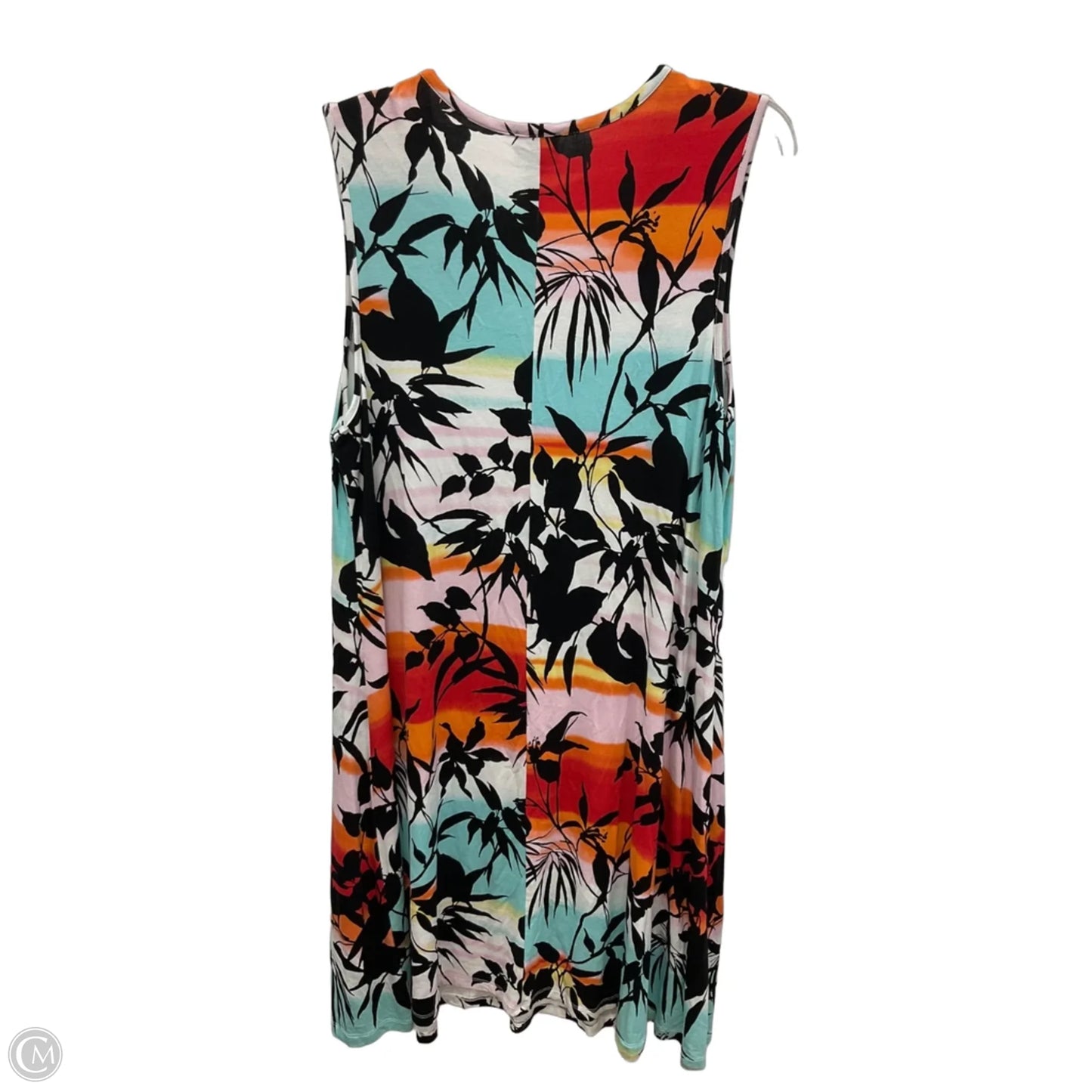 Dress Casual Short By Chicos In Floral Print, Size: L