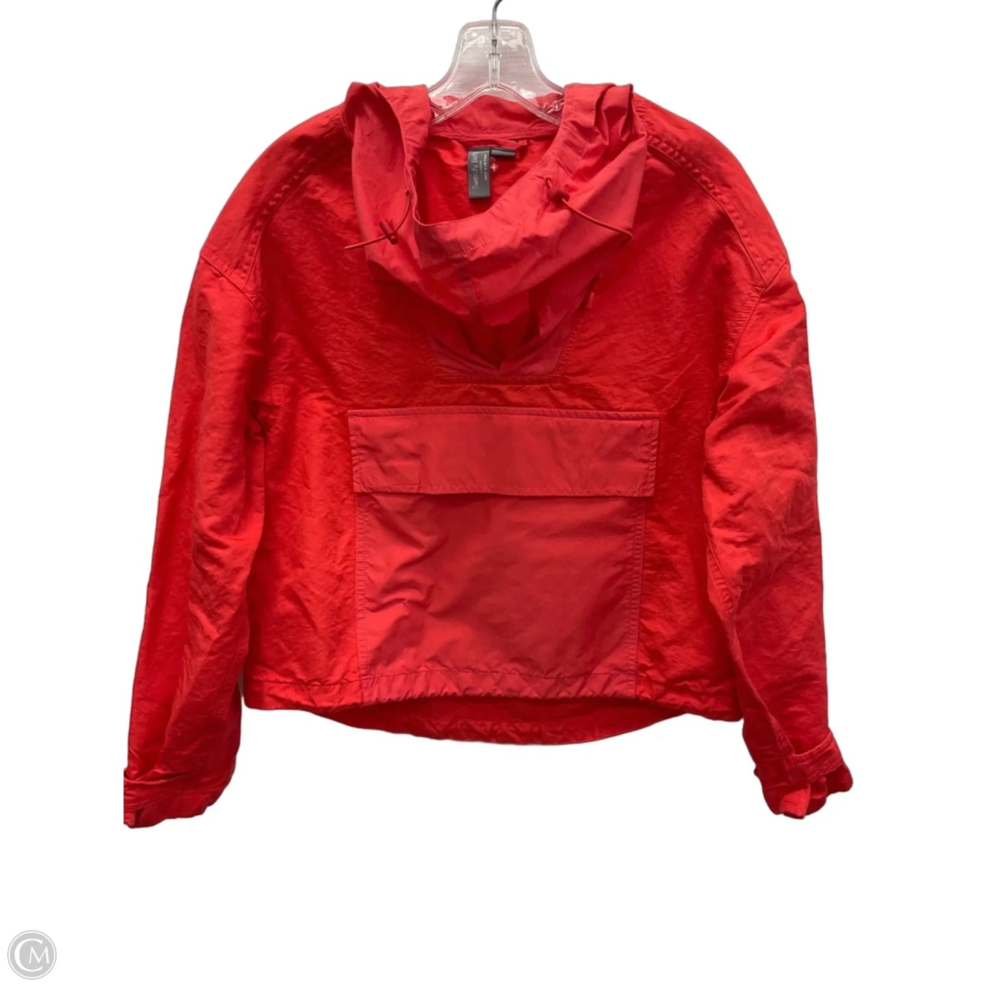 Athletic Top Long Sleeve Hoodie By Sweaty Betty In Coral, Size: Xs