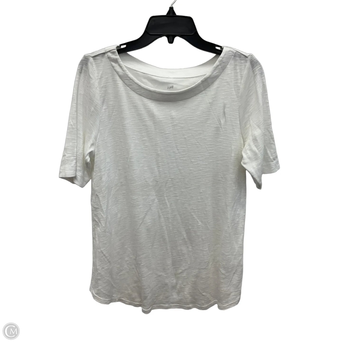 Top Short Sleeve By J. Jill In White, Size: S