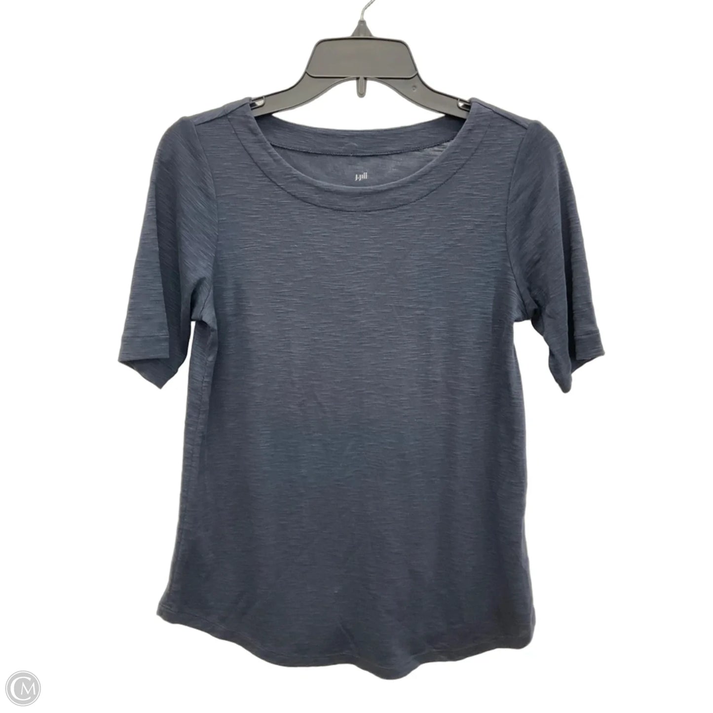 Top Short Sleeve By J. Jill In Navy, Size: Xs