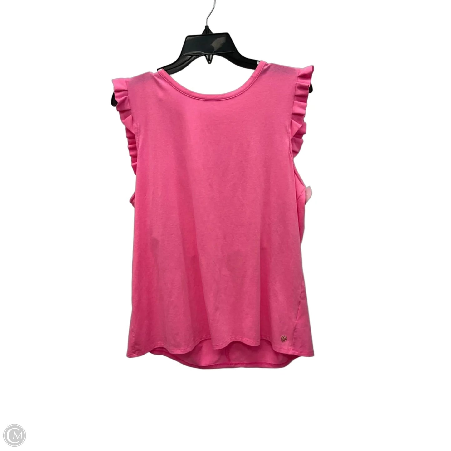 Top Sleeveless Designer By Lilly Pulitzer In Pink, Size: Xl