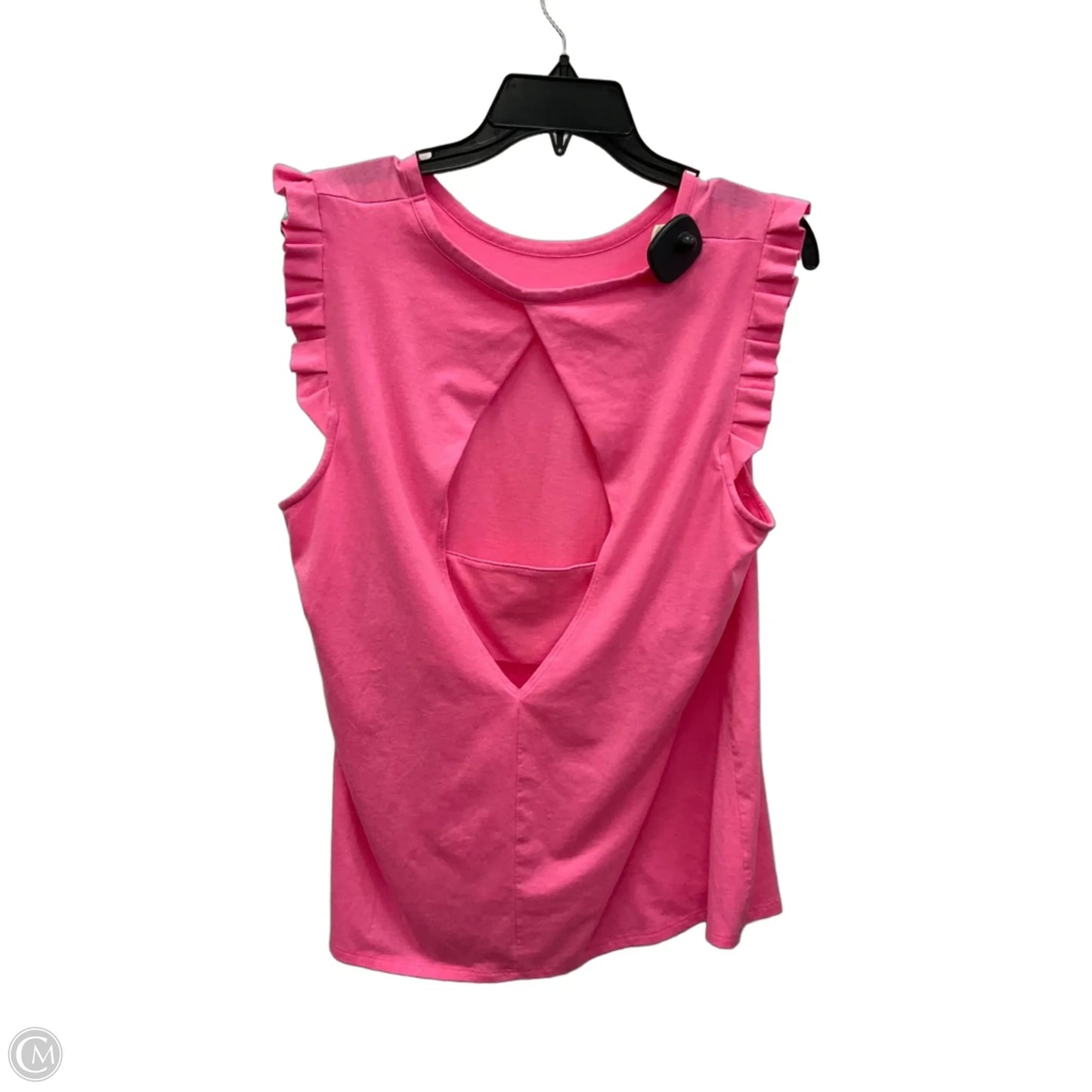Top Sleeveless Designer By Lilly Pulitzer In Pink, Size: Xl