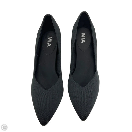 Shoes Heels Stiletto By Mia In Black, Size: 7.5