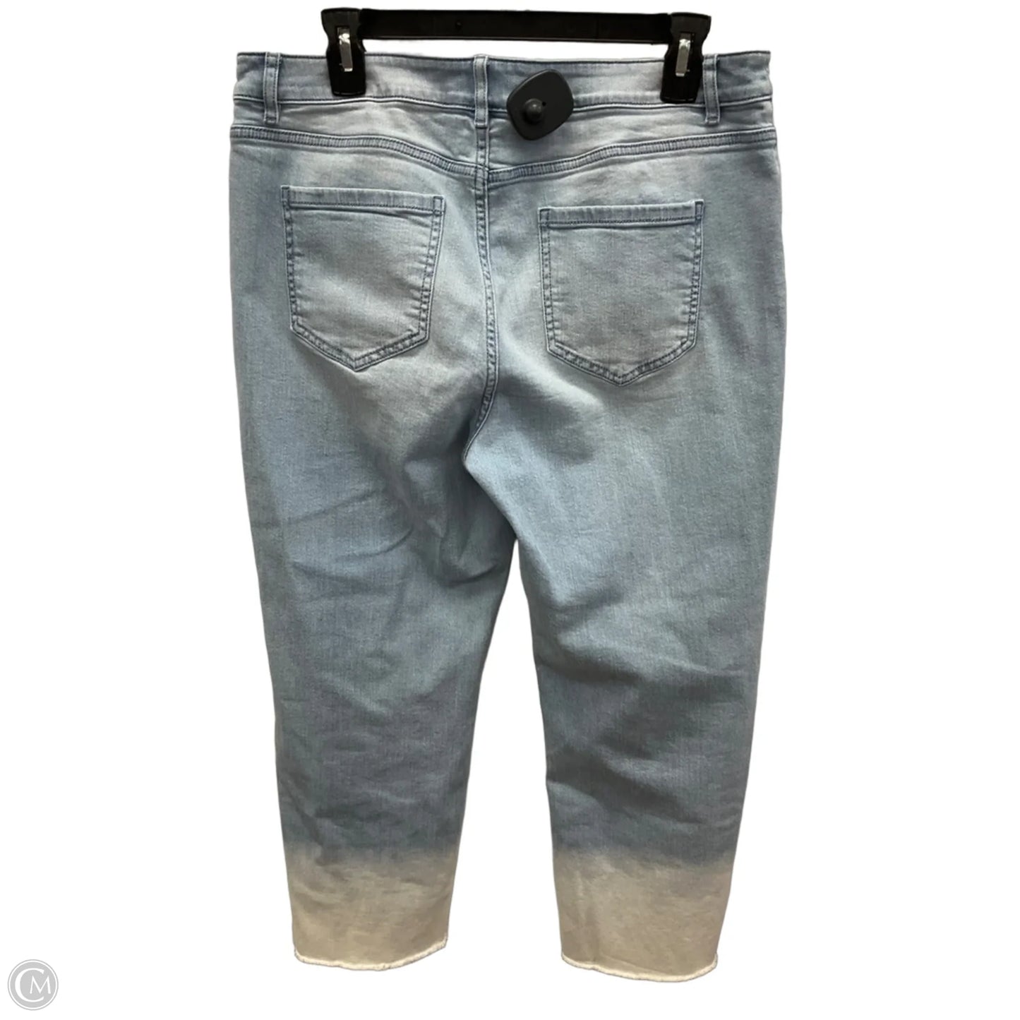 Jeans Straight By J. Jill In Blue Denim, Size: 12