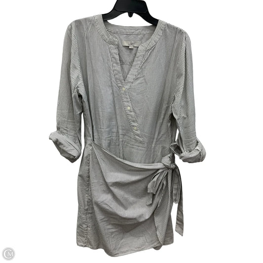 Dress Casual Short By Loft In Striped Pattern, Size: Xl