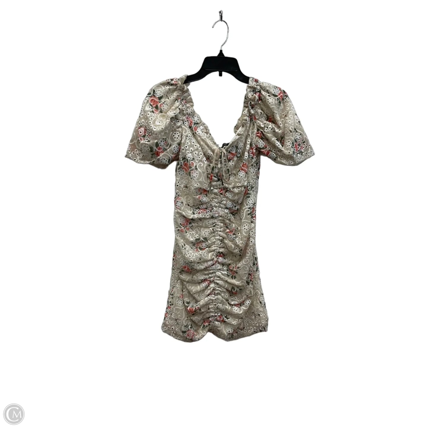 Dress Party Short By Cma In Floral Print, Size: M