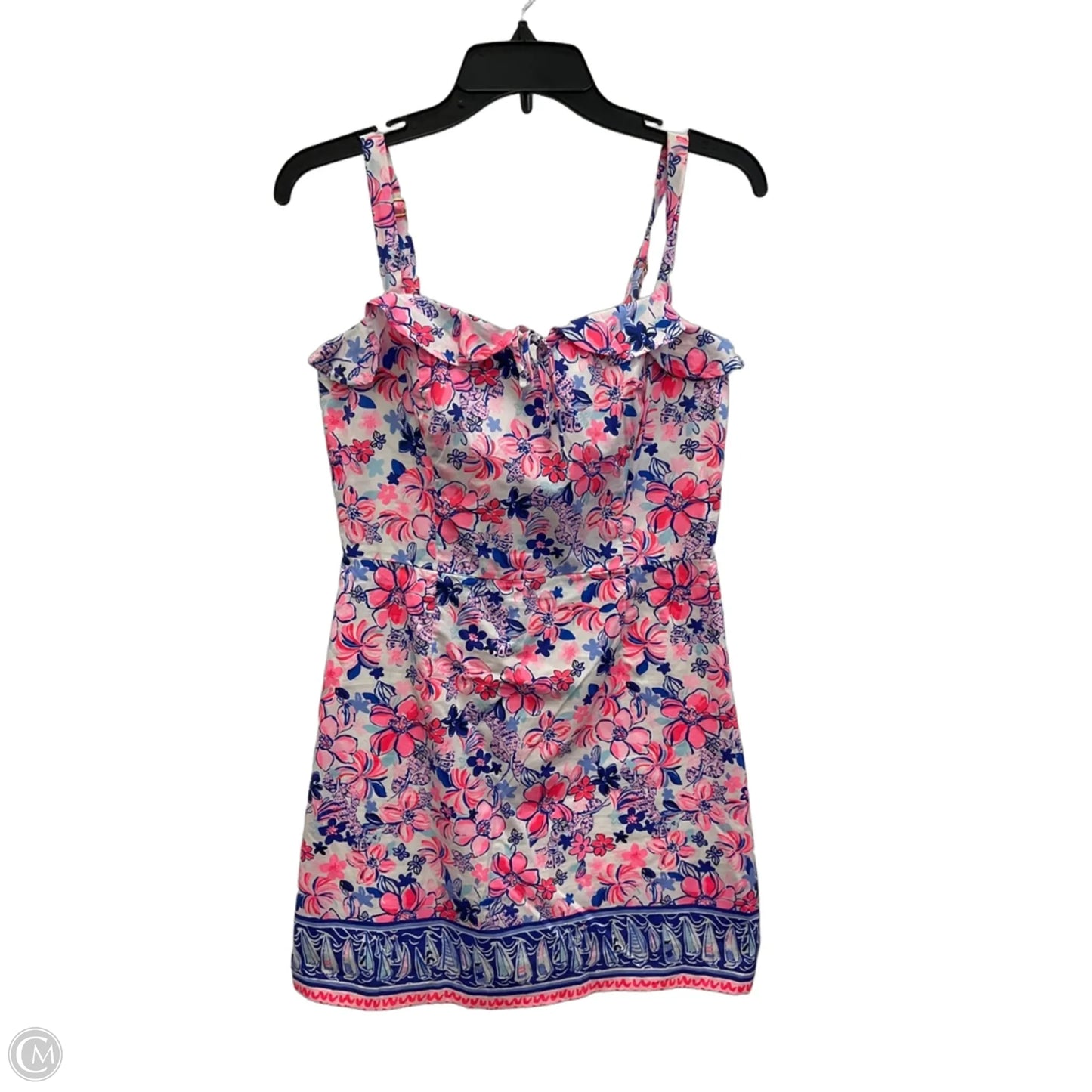 Dress Designer By Lilly Pulitzer In Blue & Pink, Size: S
