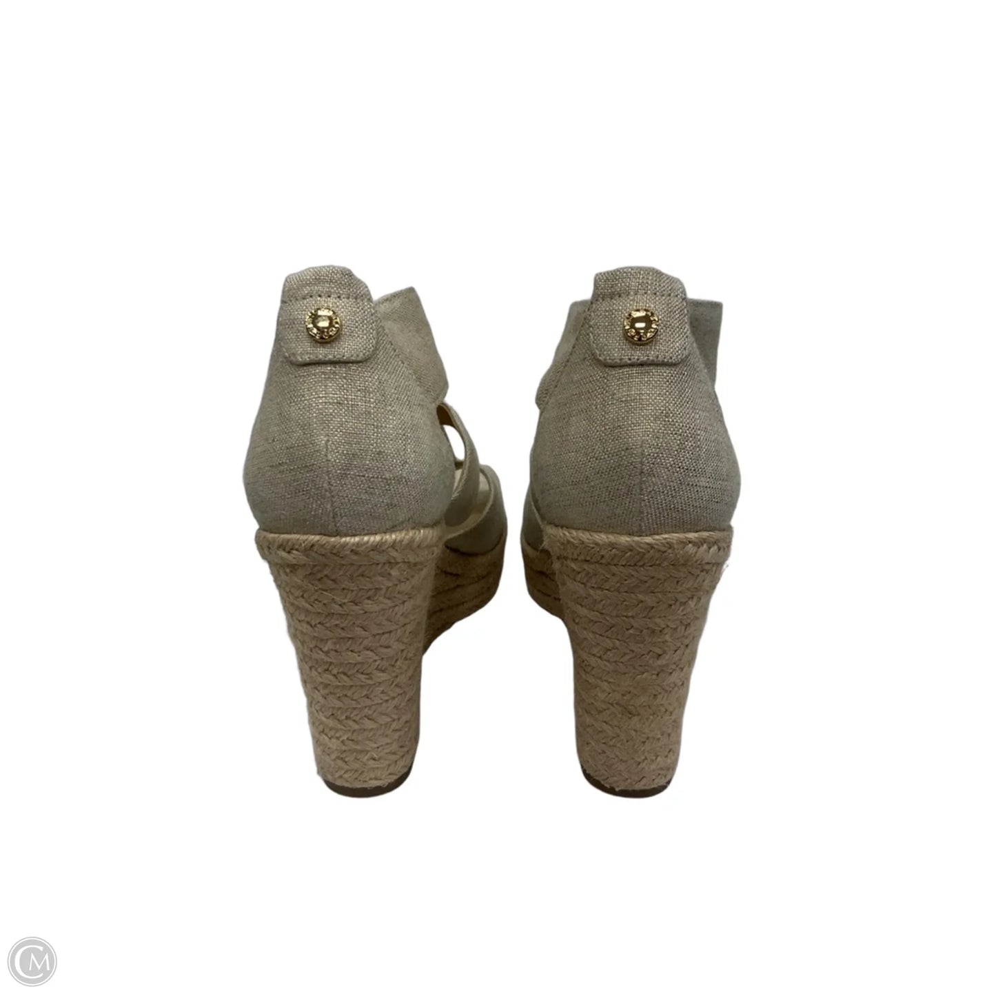 Shoes Heels Wedge By Michael By Michael Kors In Beige, Size: 7