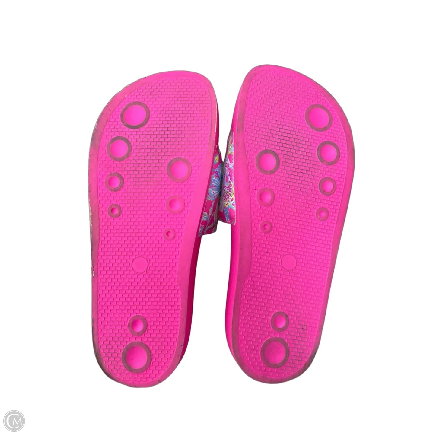 Sandals Designer By Lilly Pulitzer In Pink, Size: 8