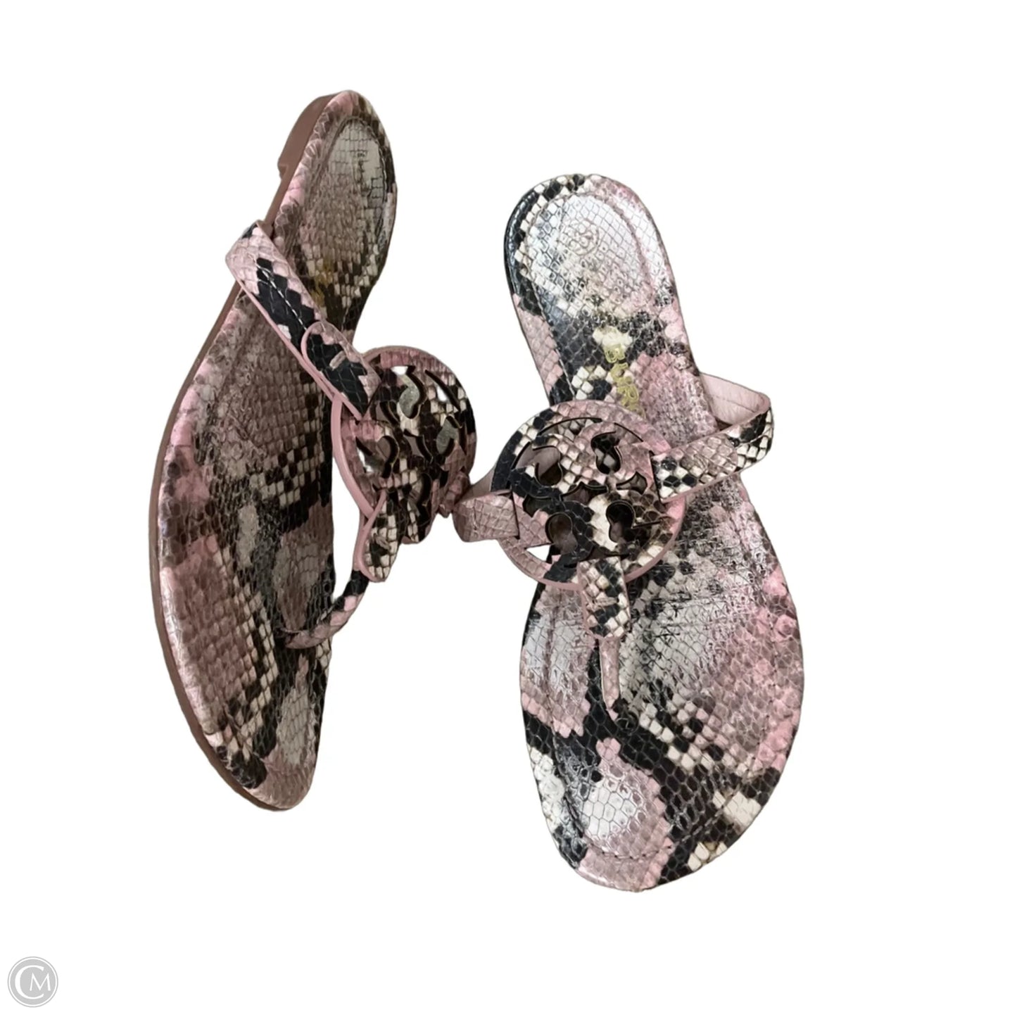 Sandals Designer By Tory Burch In Pink, Size: 8