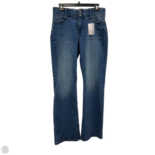 Jeans Boot Cut By Nine West In Blue Denim, Size: 10