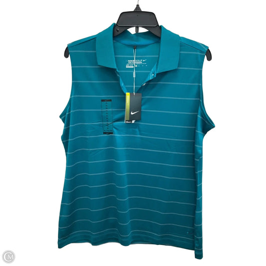 Athletic Tank Top By Nike In Blue, Size: Xl