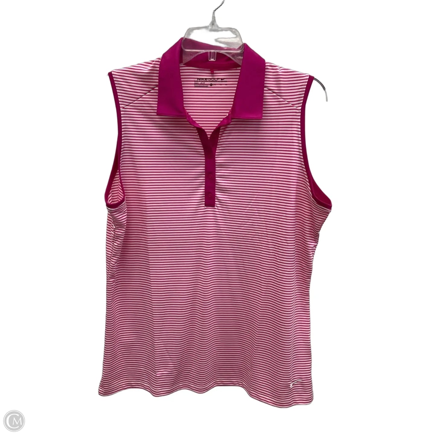 Athletic Tank Top By Nike In Pink, Size: Xl