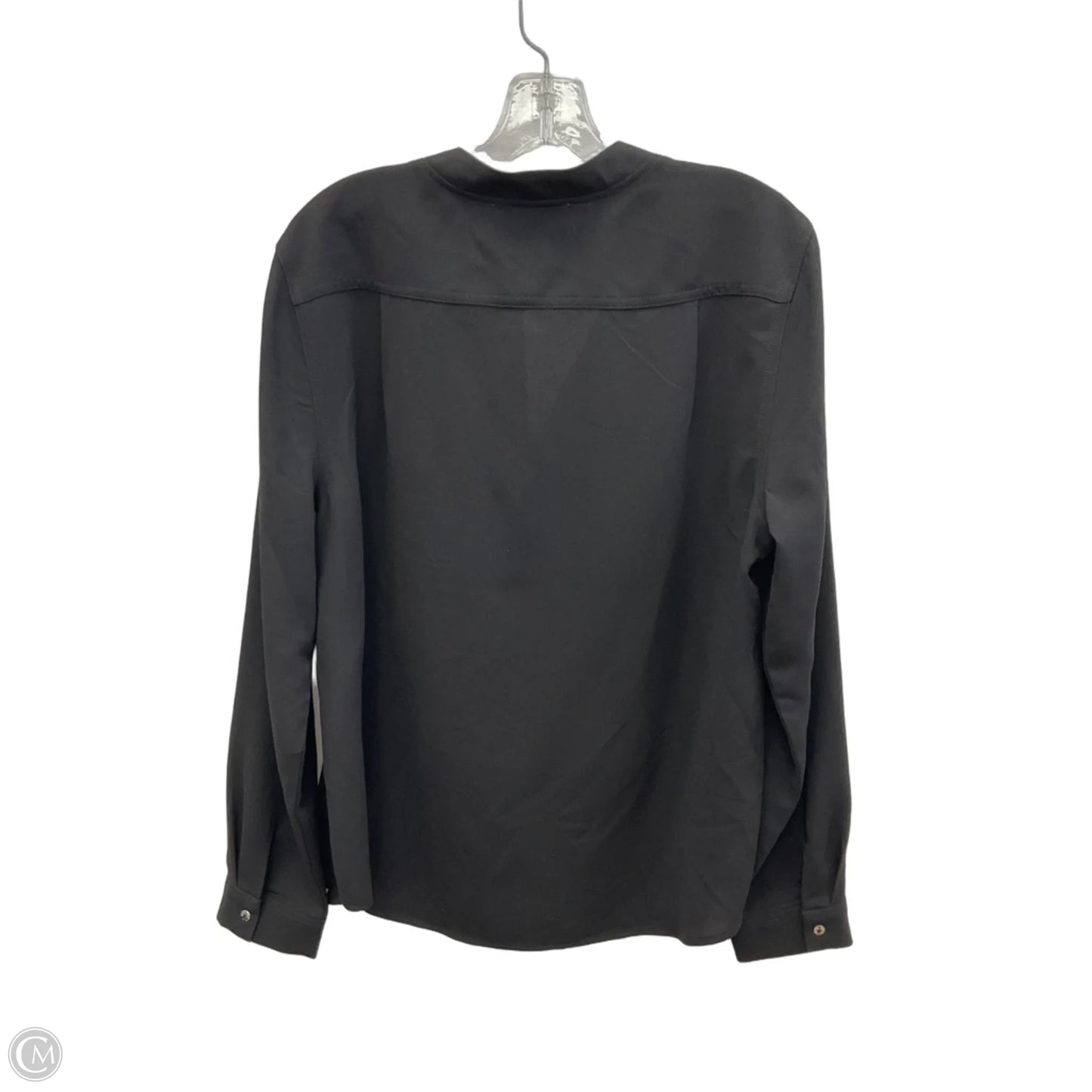 Top Long Sleeve By Nine West In Black, Size: L