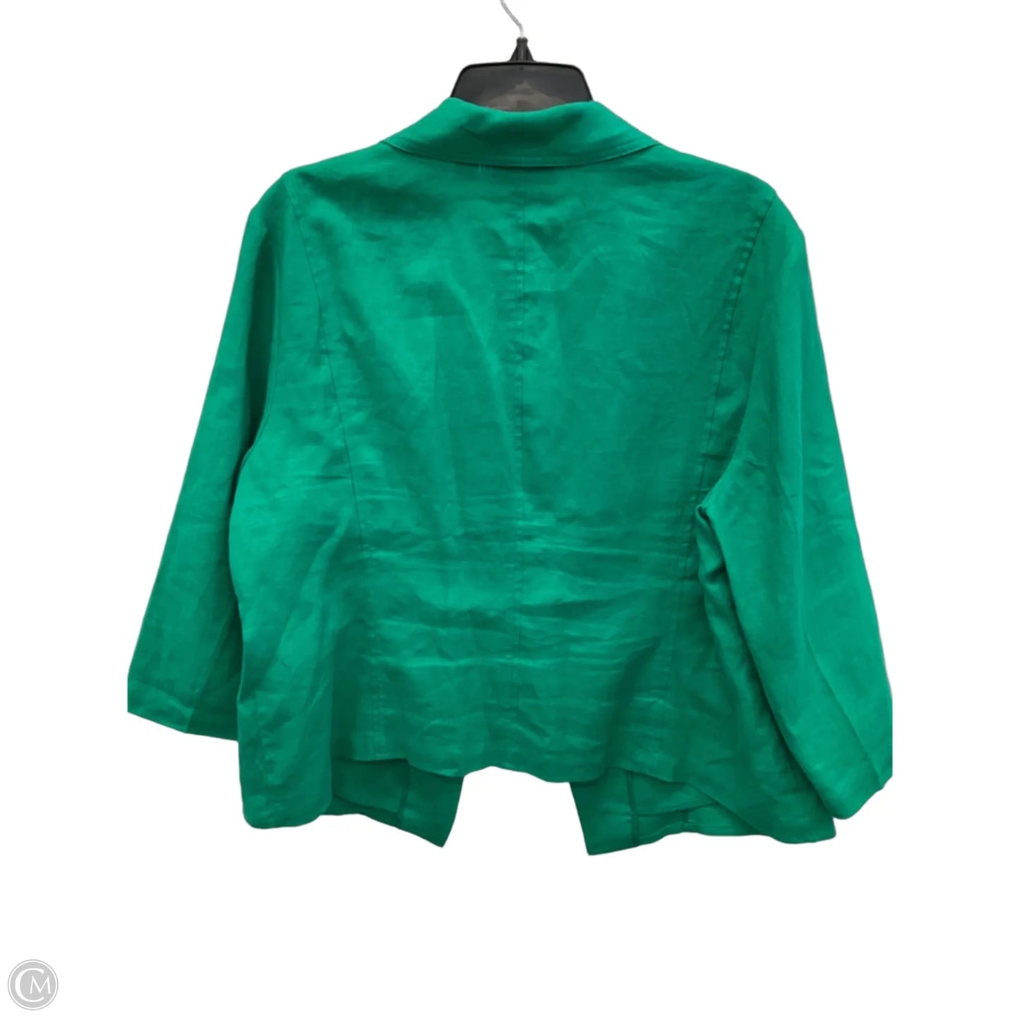 Blazer By Chicos In Green, Size: Xl