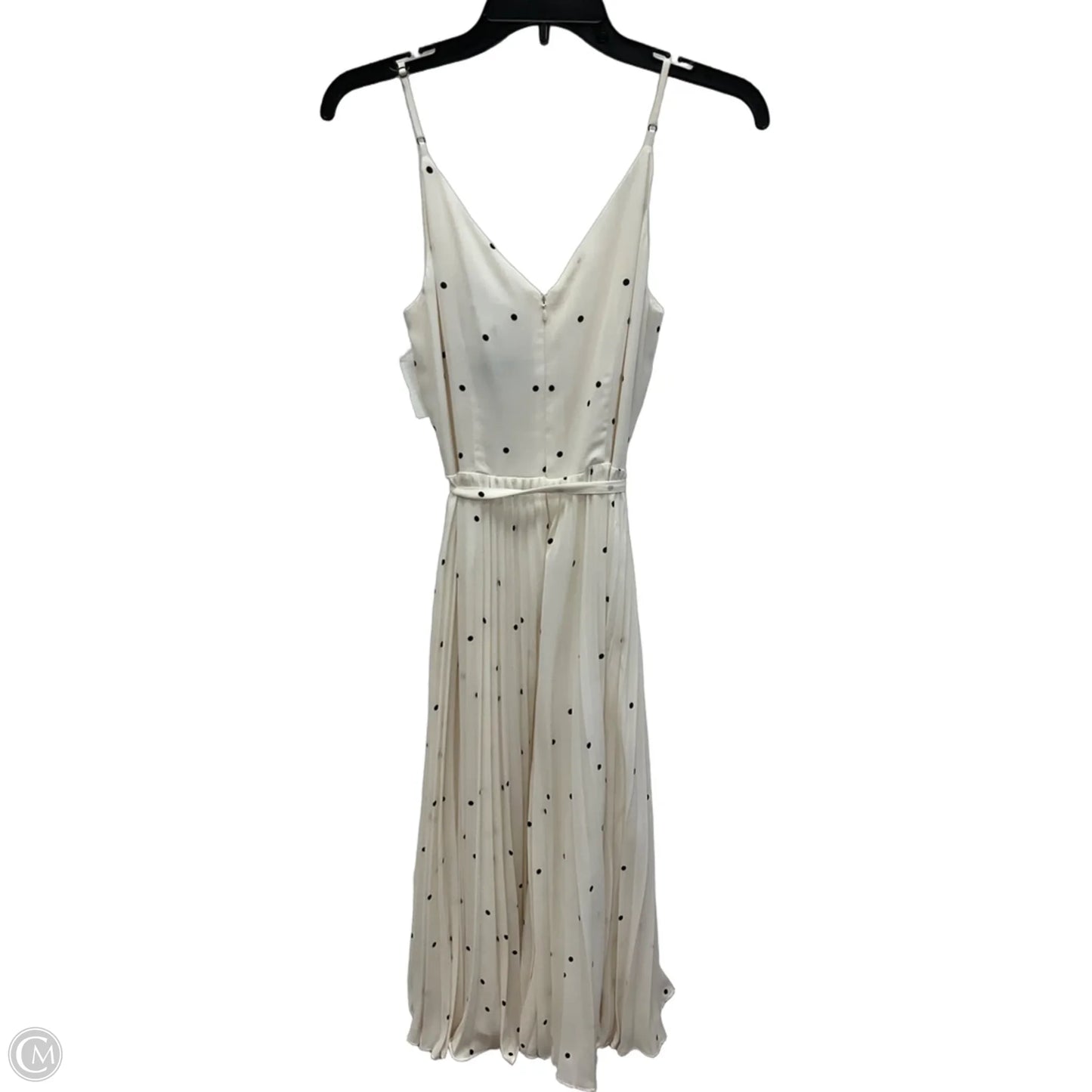Dress Casual Midi By Loft In Polkadot Pattern, Size: Xs