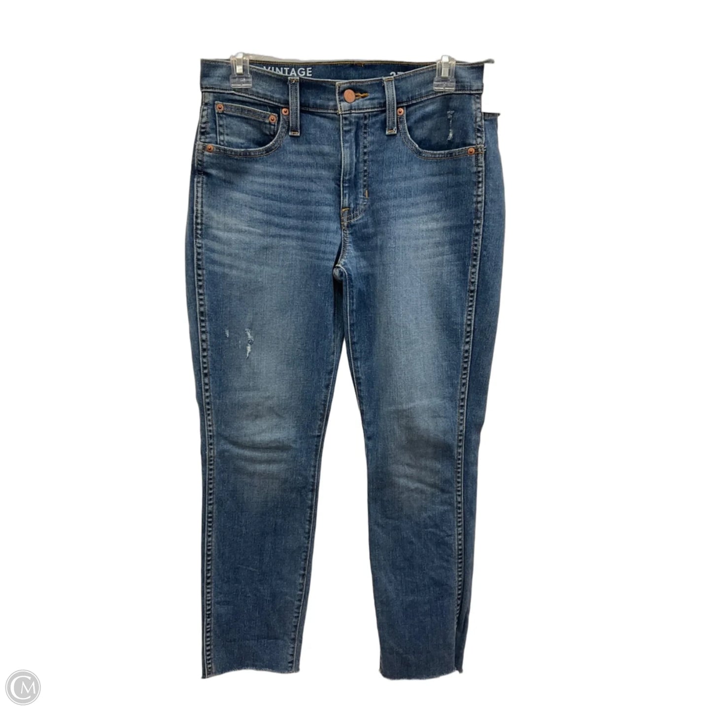 Jeans Straight By J. Crew In Blue Denim, Size: 6