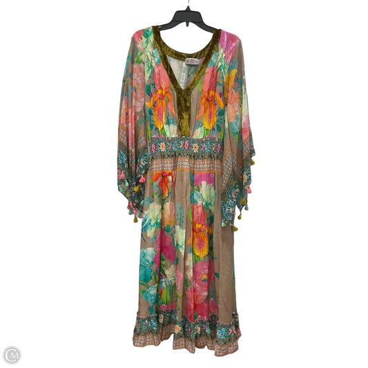 Dress Casual Maxi By Cma In Multi-colored, Size: L