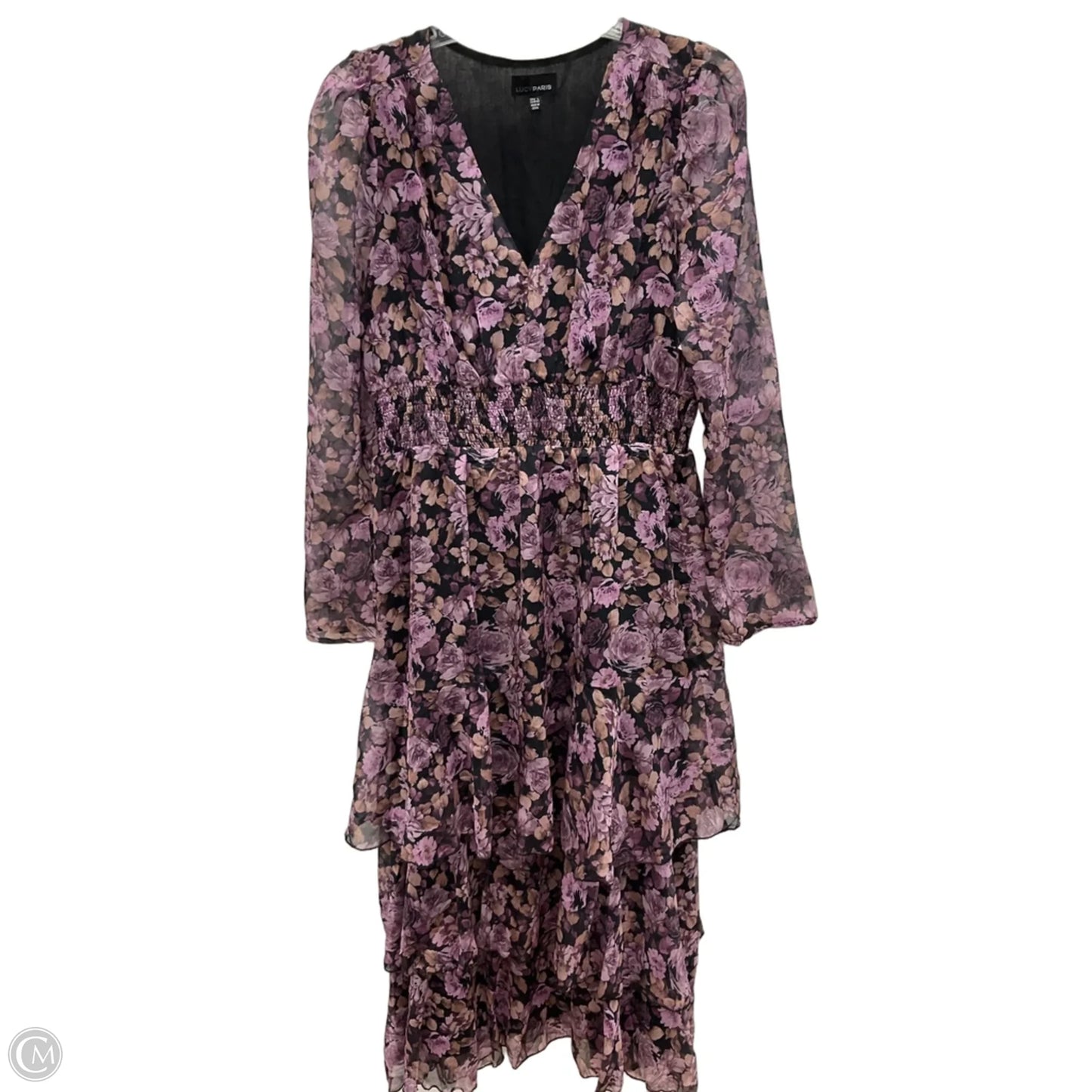 Dress Casual Maxi By Lucy Paris In Purple, Size: L