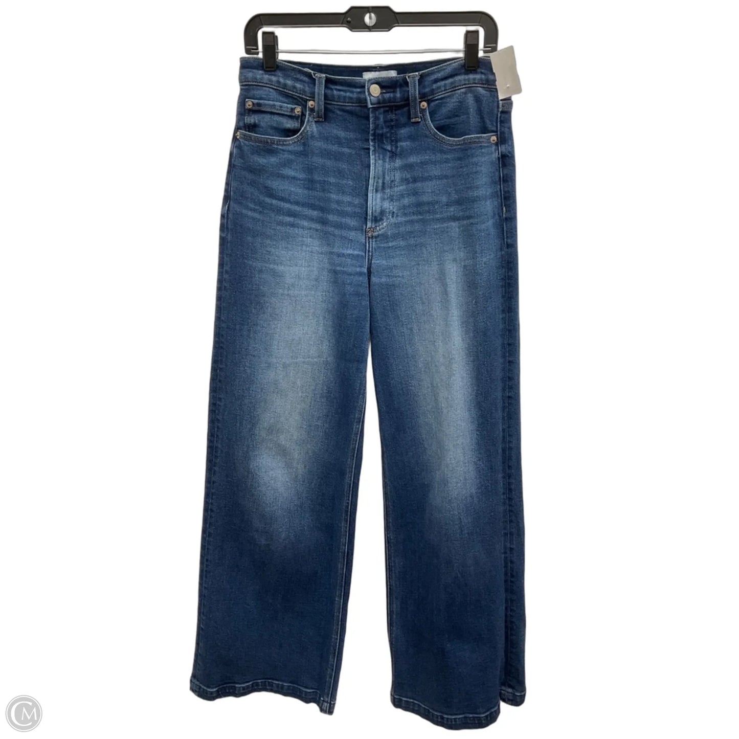Jeans Wide Leg By Pistola In Blue Denim, Size: 8