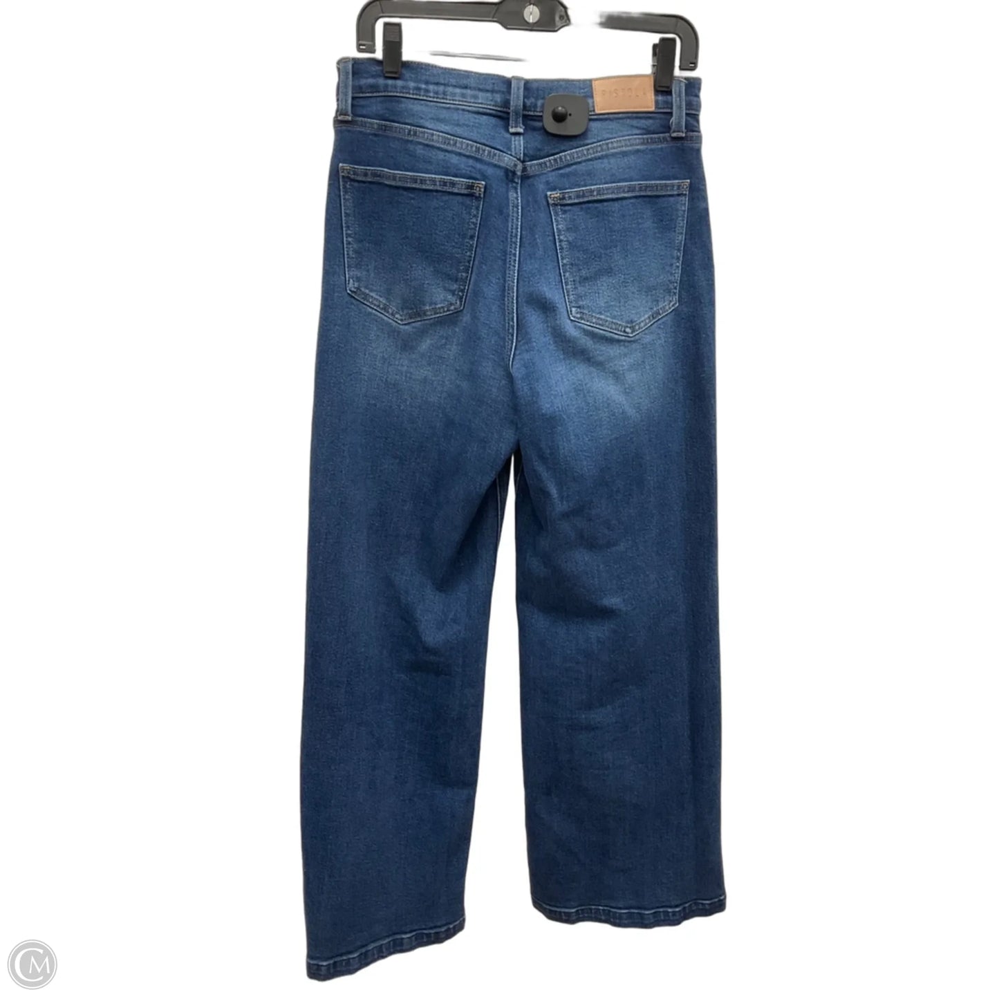 Jeans Wide Leg By Pistola In Blue Denim, Size: 8