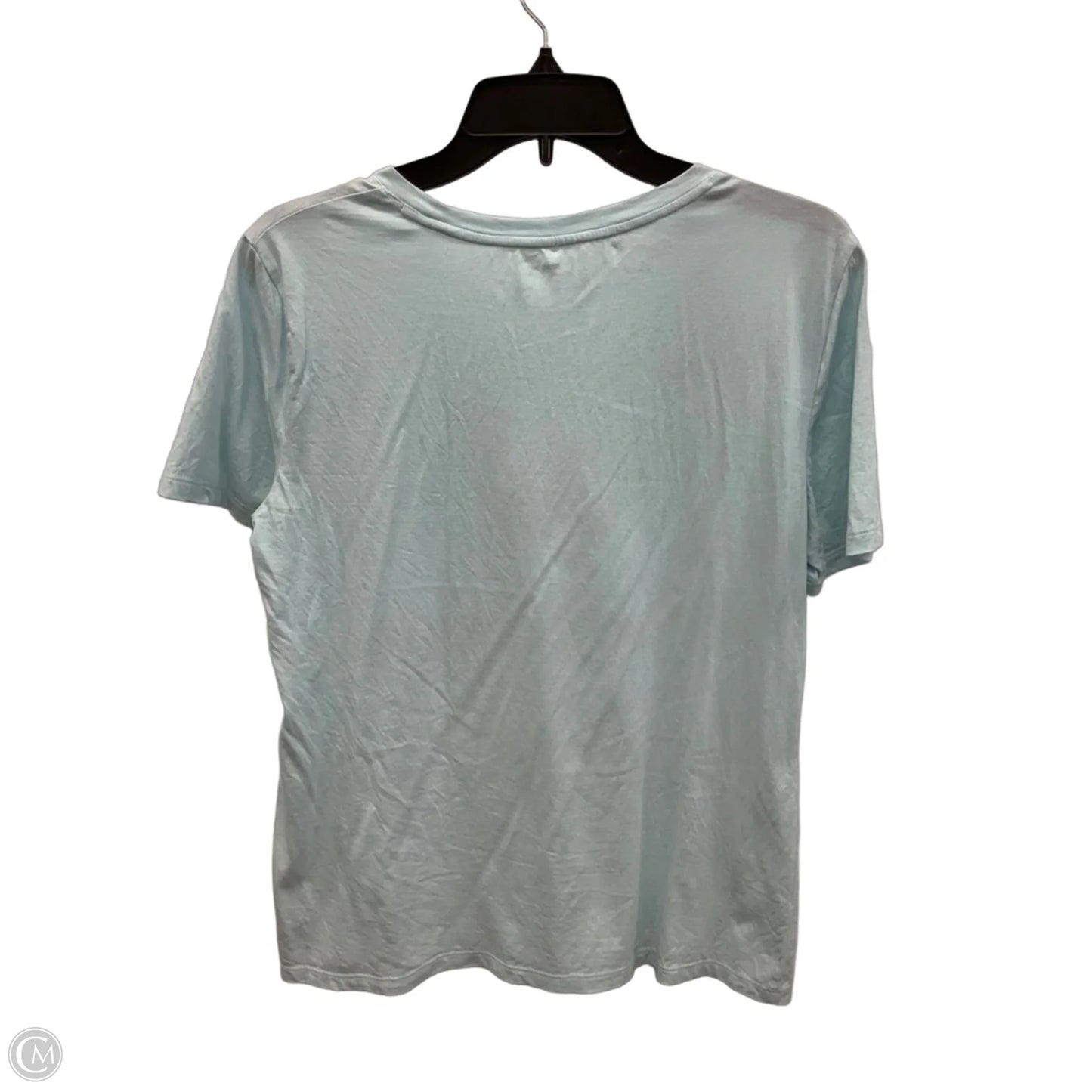 Top Short Sleeve By Talbots In Blue, Size: S