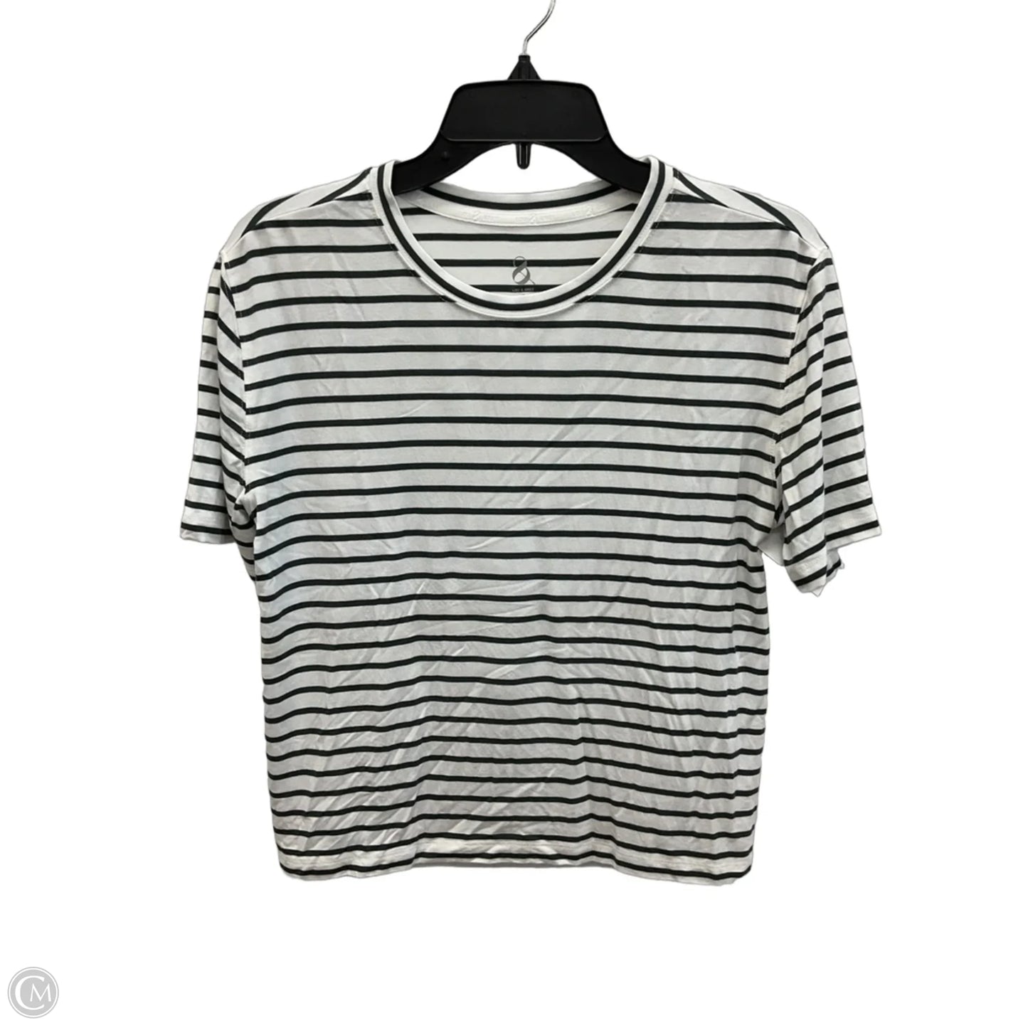 Top Short Sleeve By Lou And Grey In Tropical Print, Size: Xs