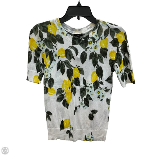 Top Short Sleeve By Ann Taylor In Multi-colored, Size: Xs