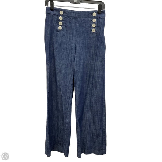 Pants Dress By Loft In Blue Denim, Size: 0