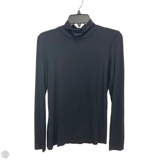 Top Long Sleeve By Tahari In Black, Size: M
