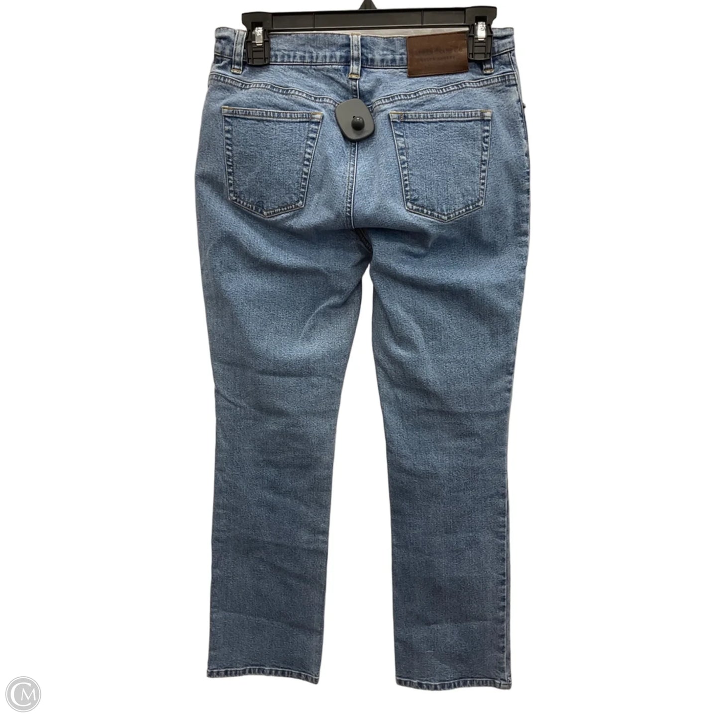 Jeans Straight By Lauren By Ralph Lauren In Blue Denim, Size: 6p