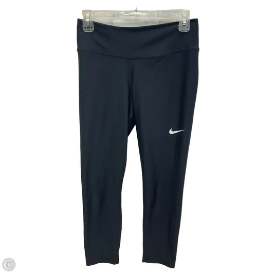 Athletic Leggings By Nike In Black, Size: S