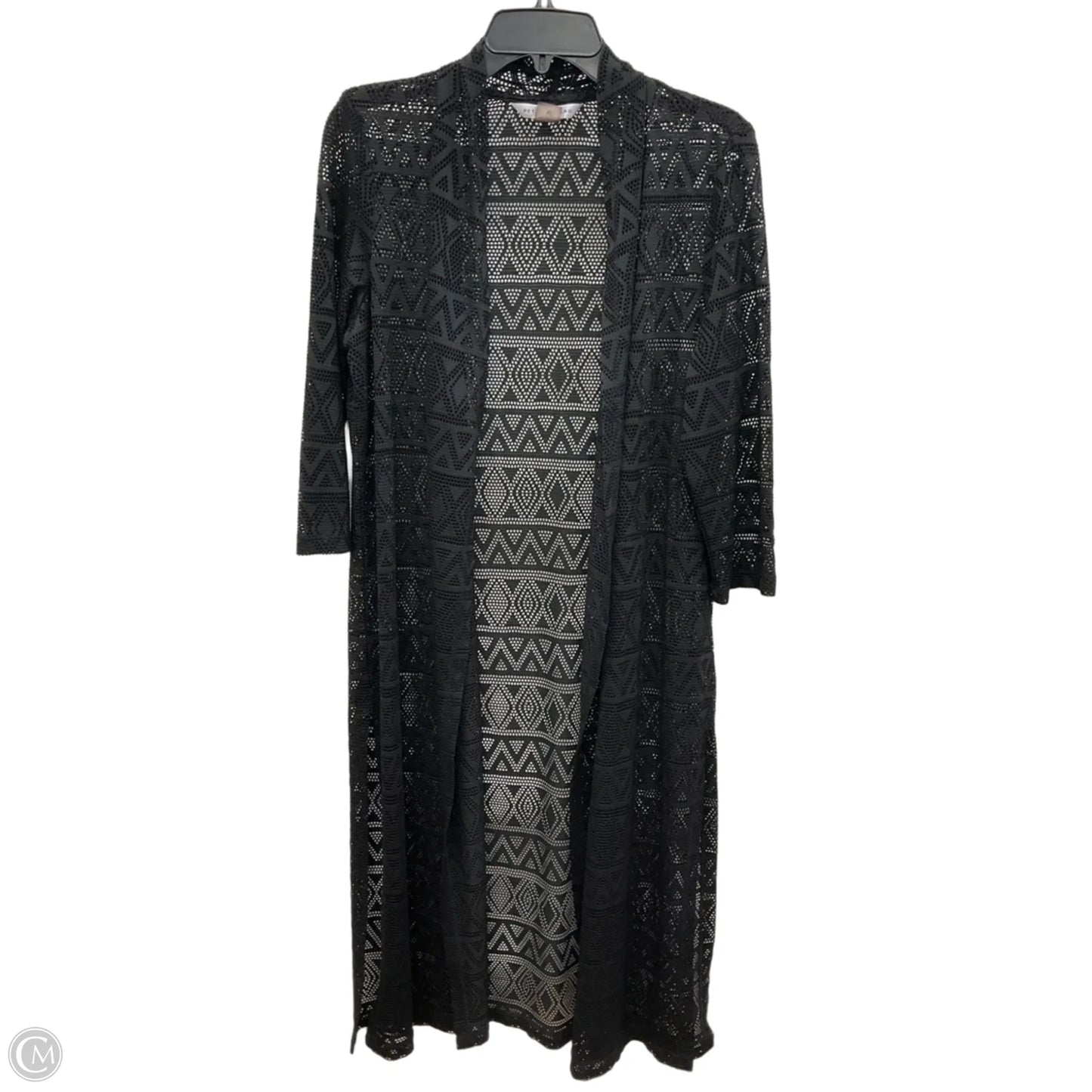 Cardigan By Peter Nygard In Black, Size: M