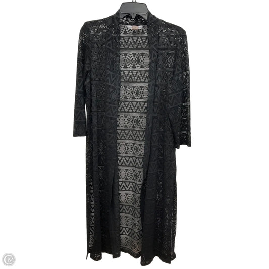 Cardigan By Peter Nygard In Black, Size: M
