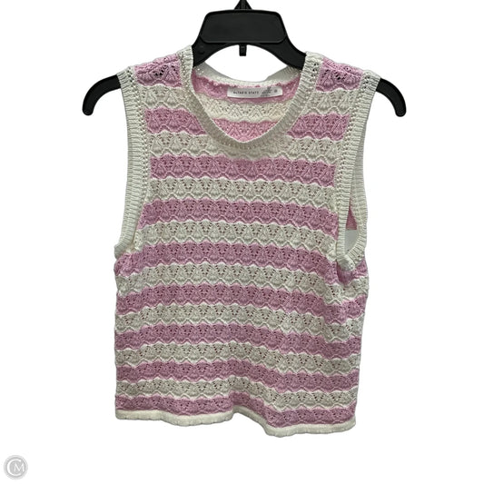 Top Sleeveless By Altard State In Striped Pattern, Size: M