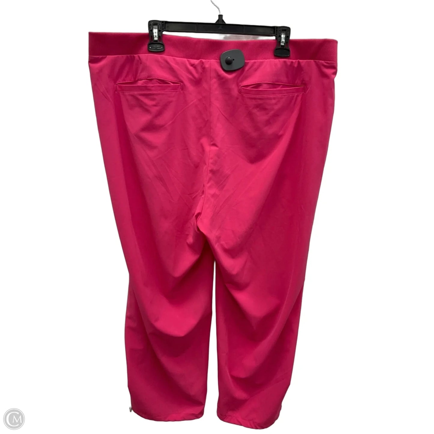 Athletic Capris By Chicos In Pink, Size: Xl