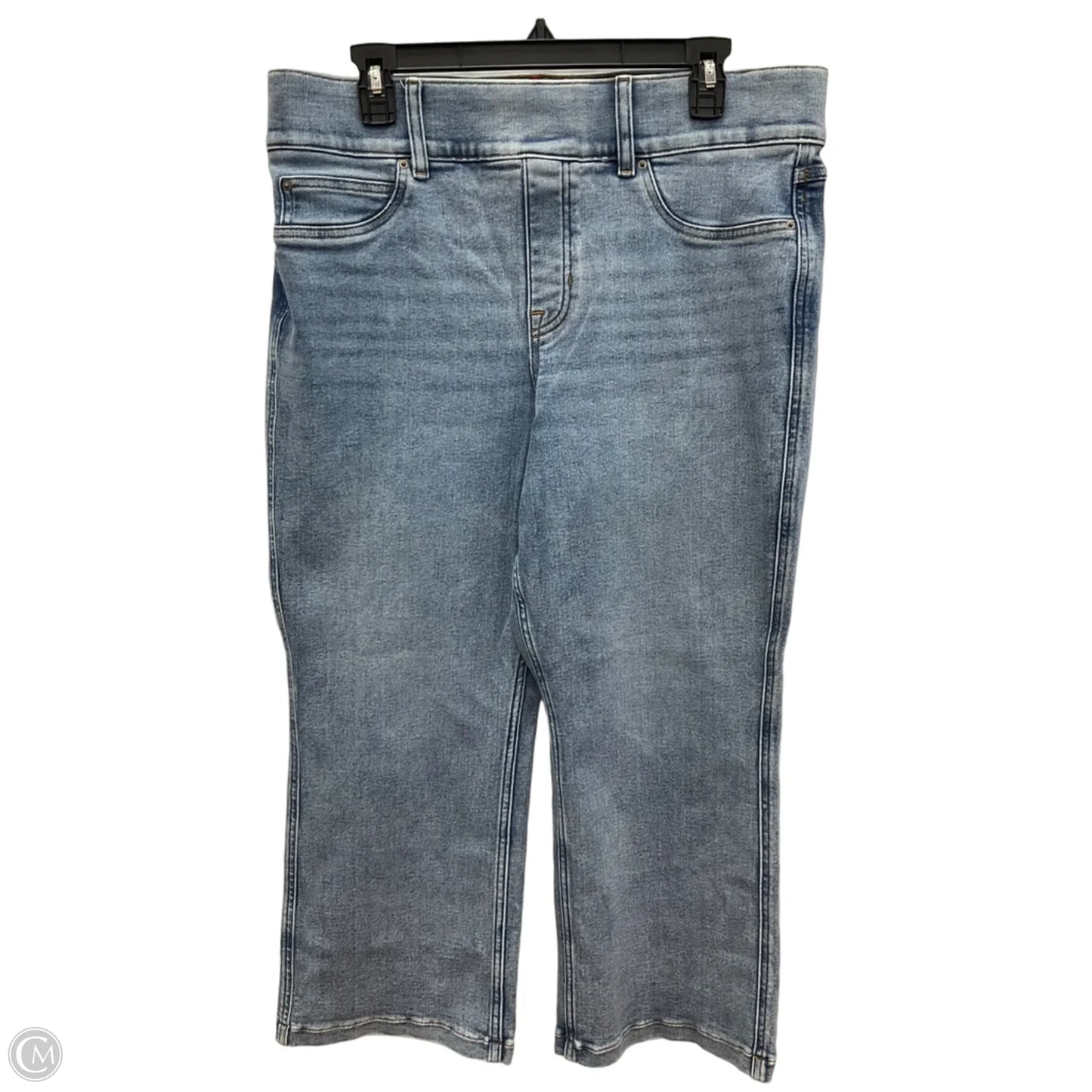 Jeans Cropped By Spanx In Blue Denim, Size: 1x