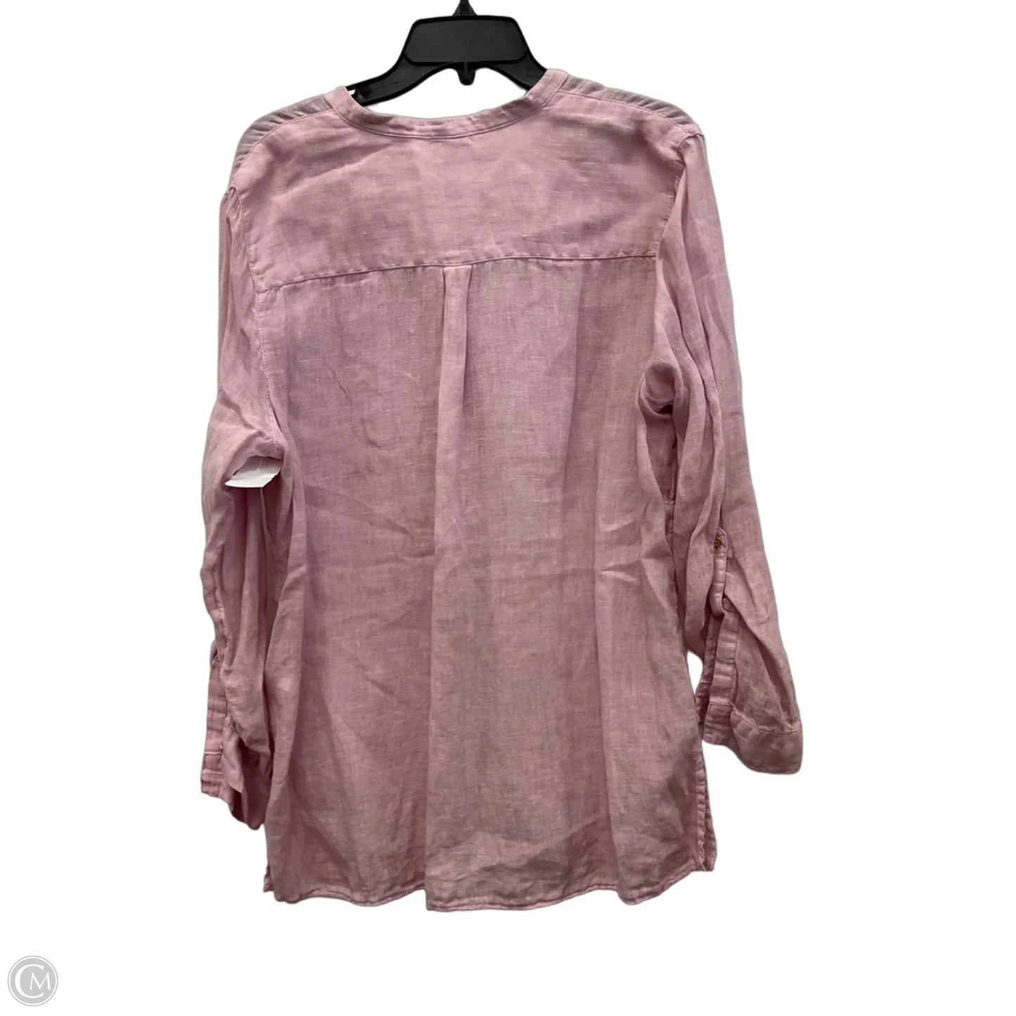 Tunic Long Sleeve By J. Jill In Pink, Size: L