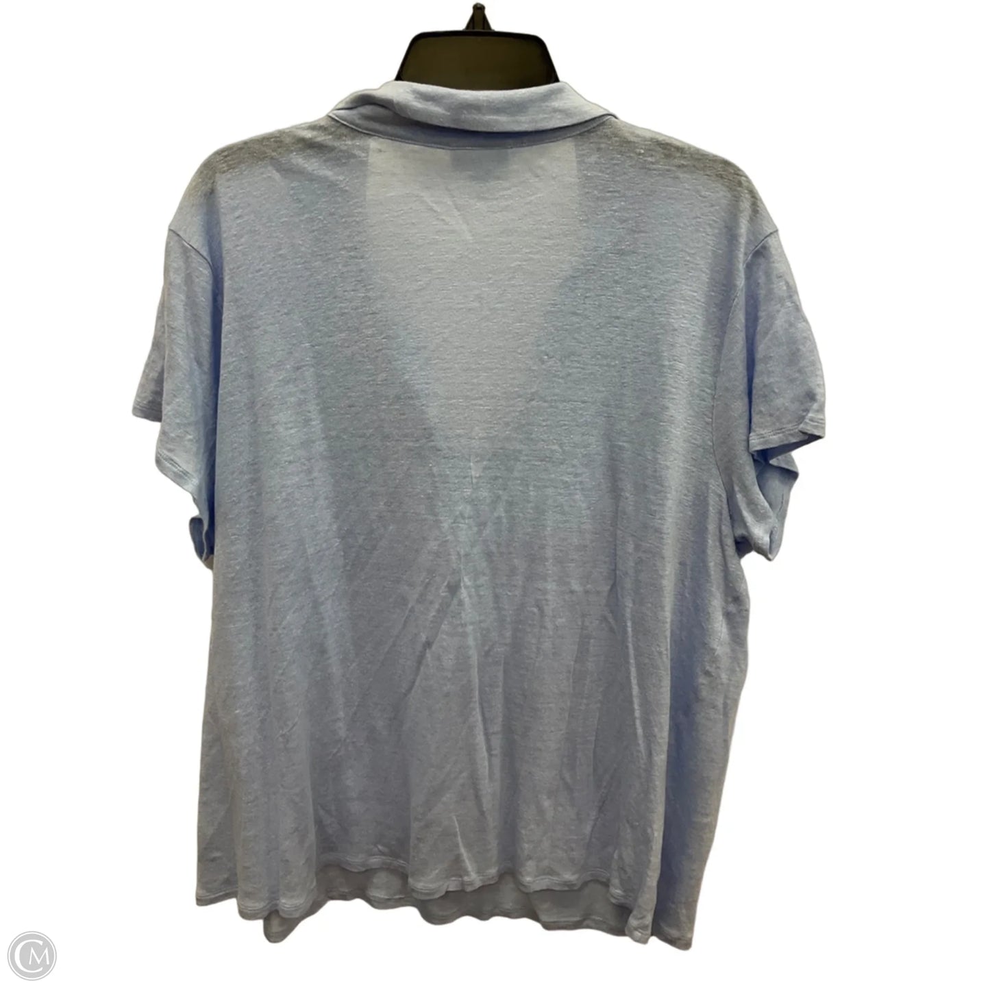 Top Short Sleeve By J. Jill In Blue, Size: Xl