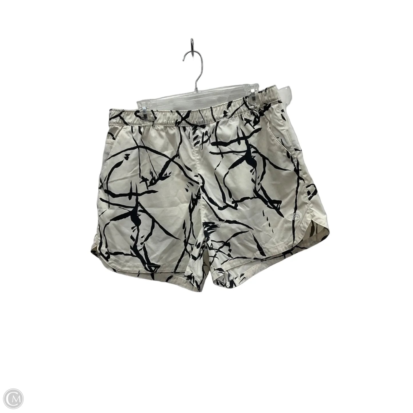 Athletic Shorts By The North Face In Black & Cream, Size: Xl