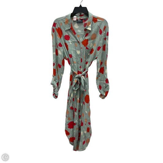 Dress Casual Maxi By Maeve In Floral Print, Size: Xl