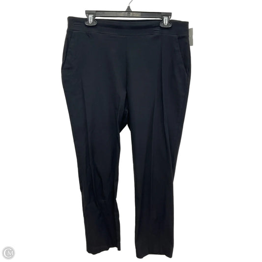 Pants Dress By Simply Vera In Black, Size: L