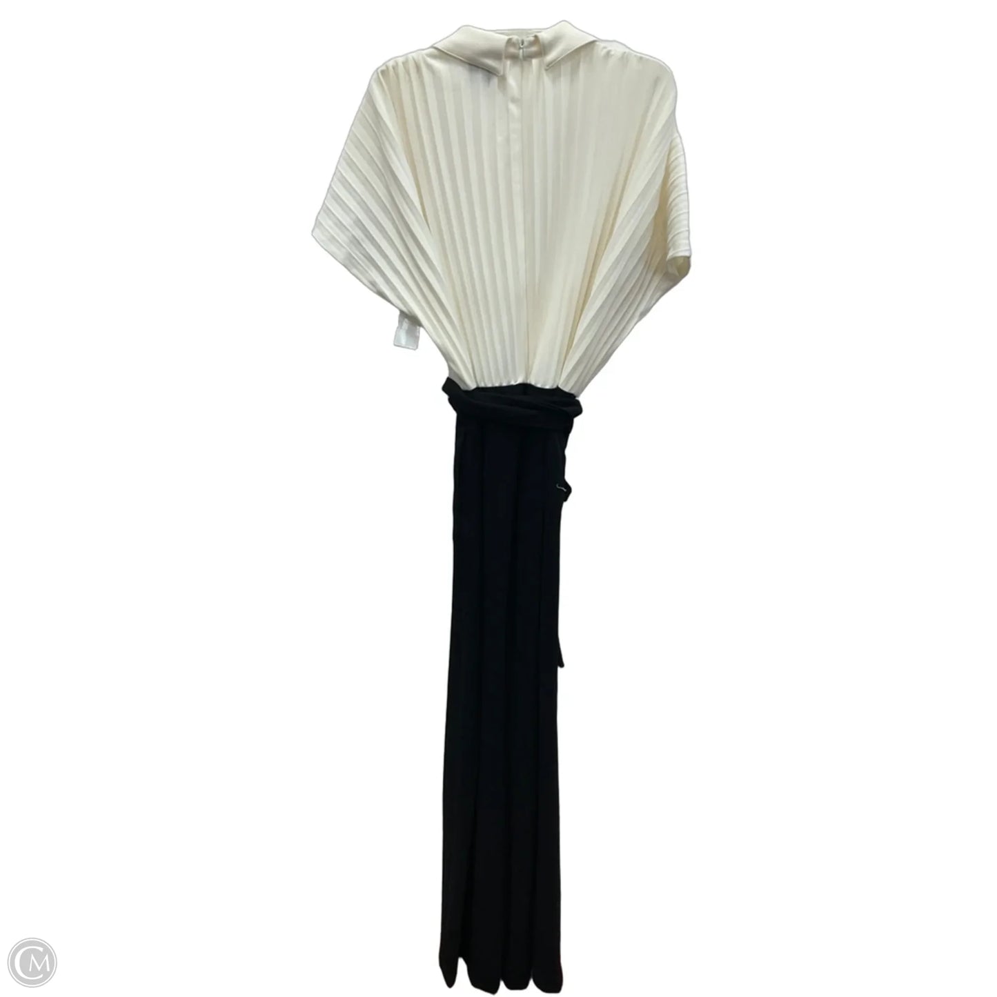 Jumpsuit By Clothes Mentor In Black & Cream, Size: Xl