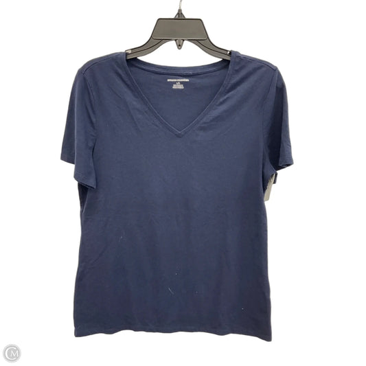 Top Short Sleeve Basic By Amazon Essentials In Navy, Size: L