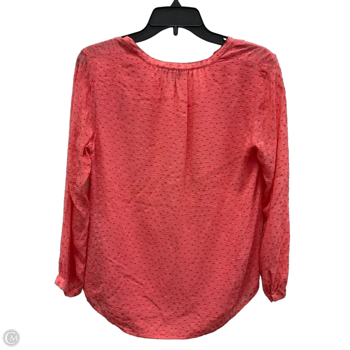 Top Long Sleeve By J. Crew In Pink, Size: S