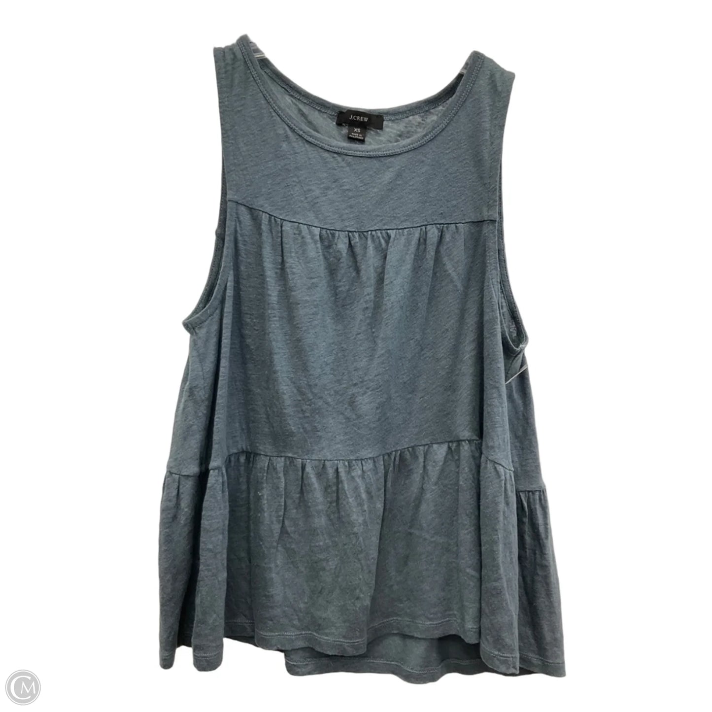 Top Sleeveless By J. Crew In Grey, Size: Xs