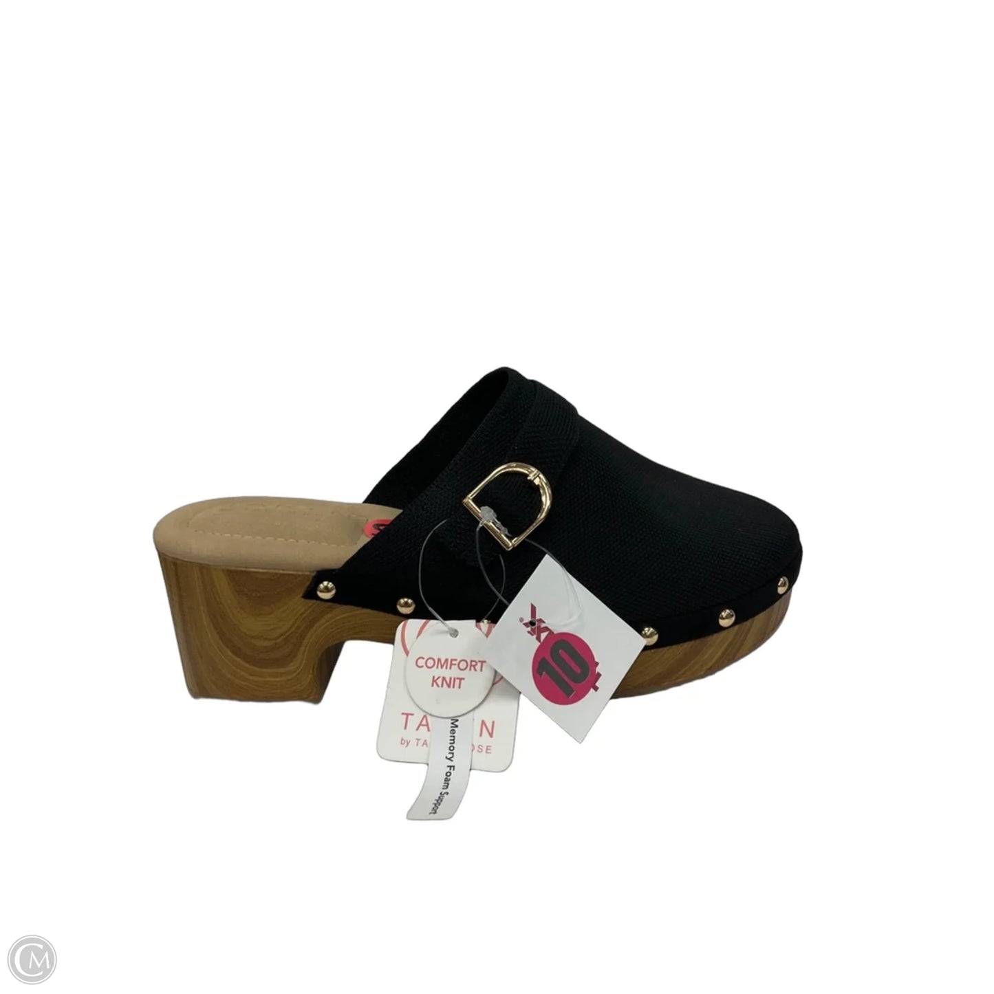 Shoes Heels Block By Taryn Rose In Black, Size: 10